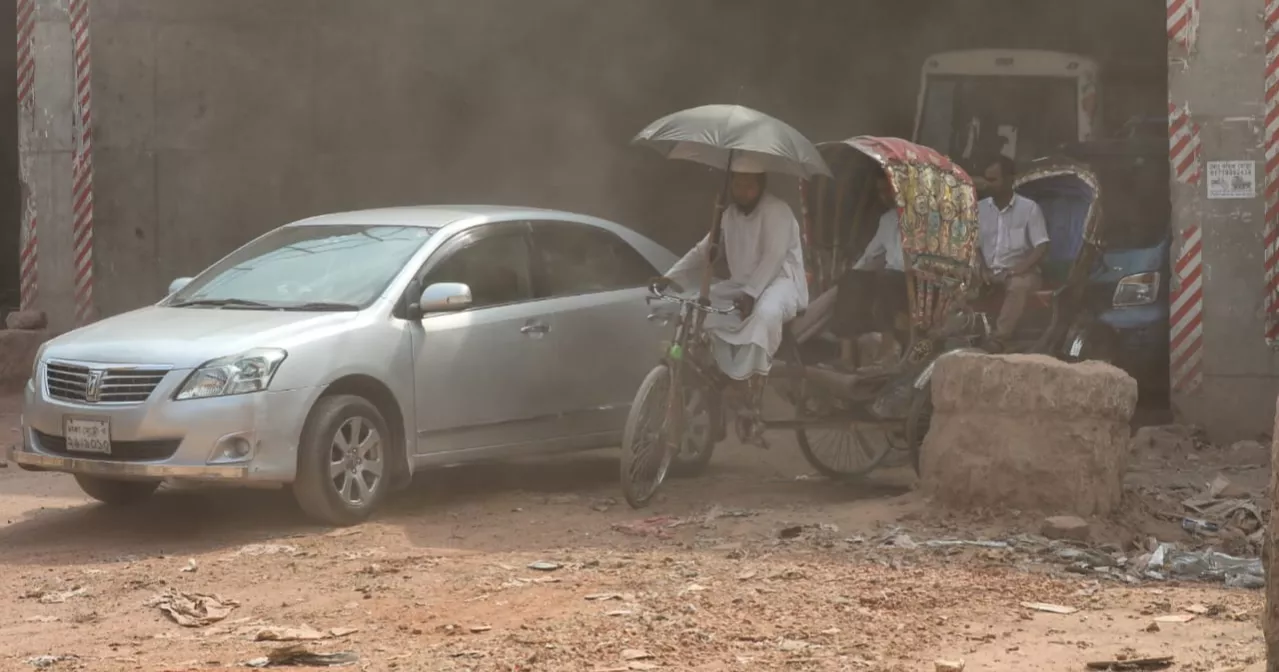 Dhaka’s air again ‘unhealthy’