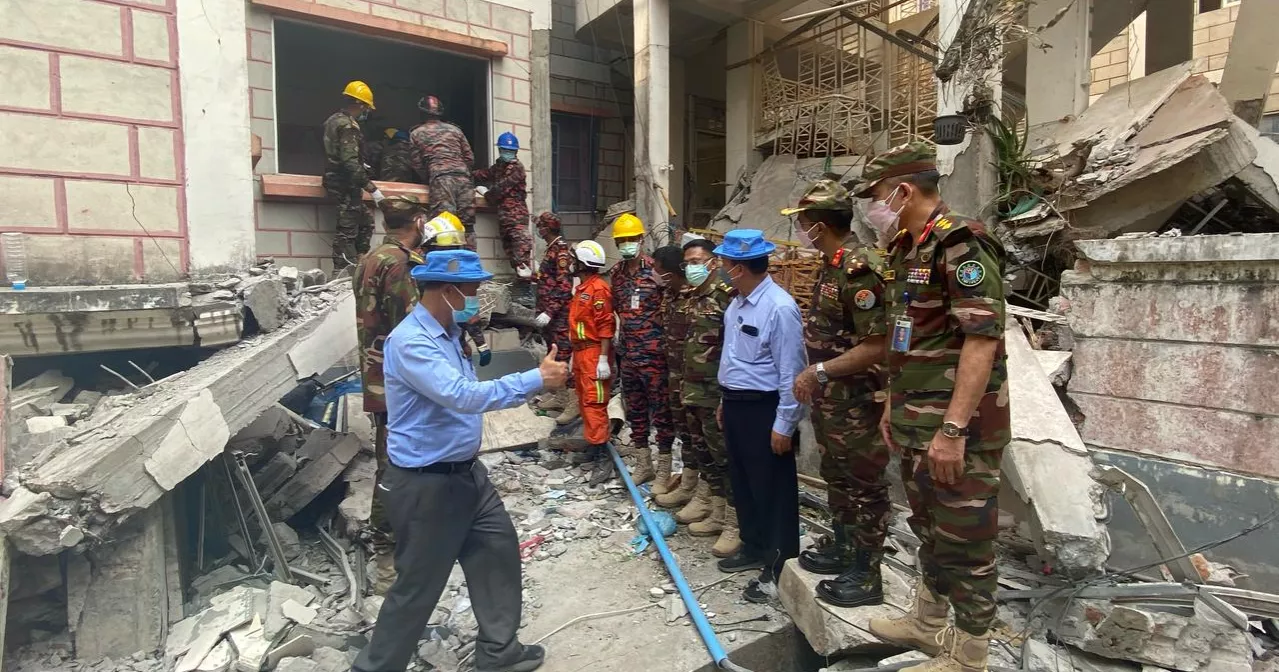 Bangladesh rescue team continues operations in earthquake-hit Myanmar