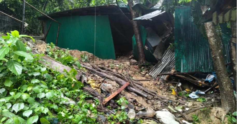 Woman killed in Cox’s Bazar landslides