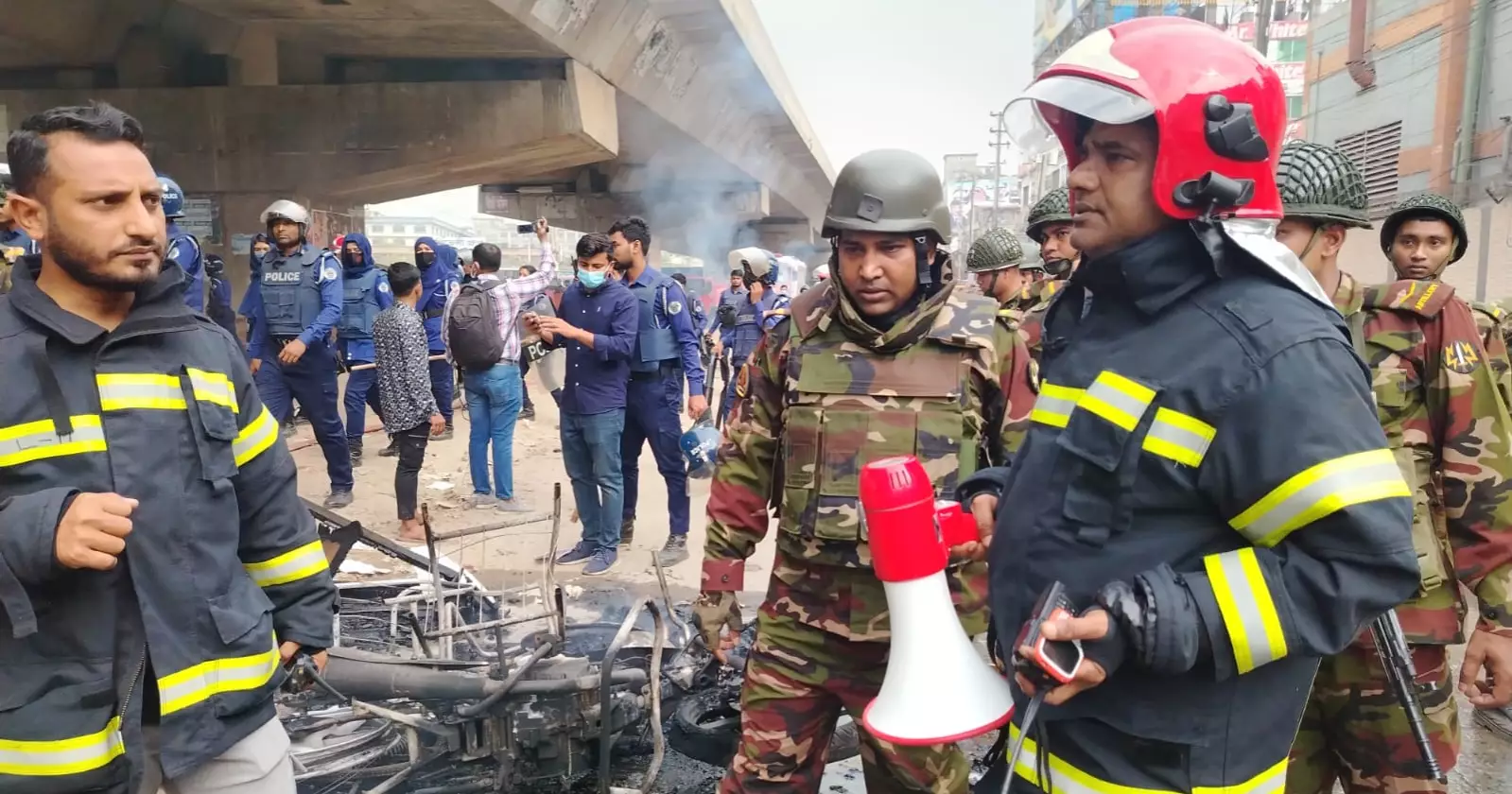 ‘Worker’s death’ sparks protest in Gazipur; vehicles torched