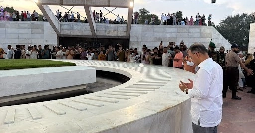 Tarique visits graves of Zia, Khaleda after presidential election
