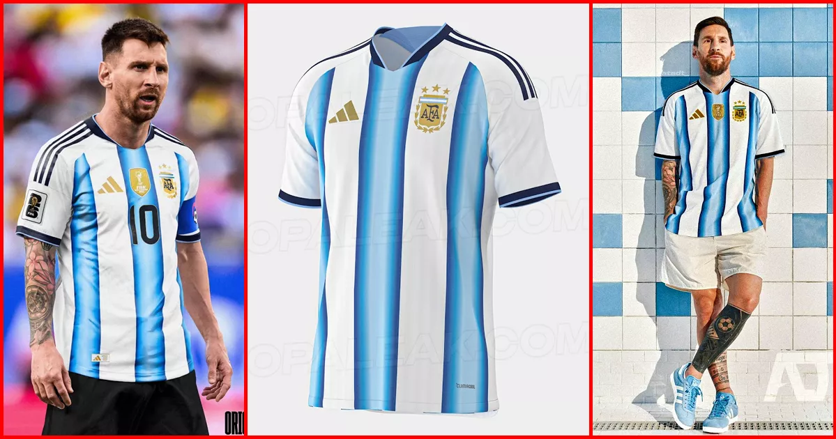 FIFA World Cup 2026:  Argentina's home kit leaked online