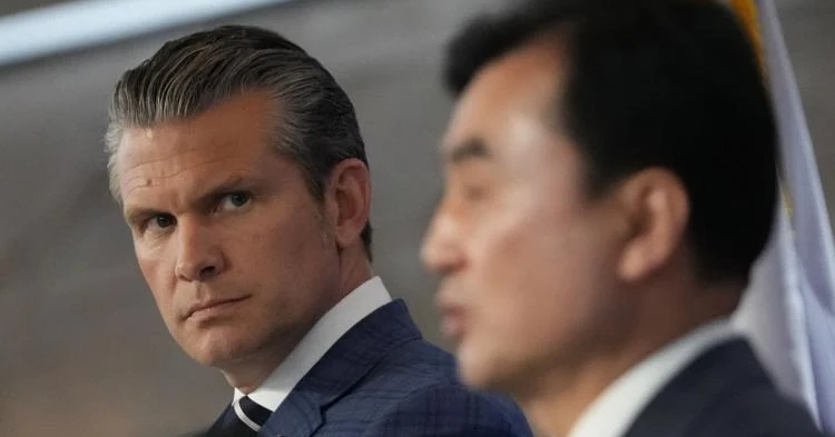 Hegseth lauds South Korea’s defense spending boost amid North Korea tensions
