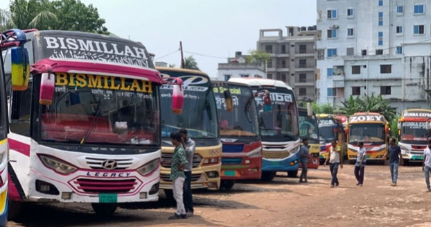 Dispute over workers’ union committee halts bus services in Rajshahi