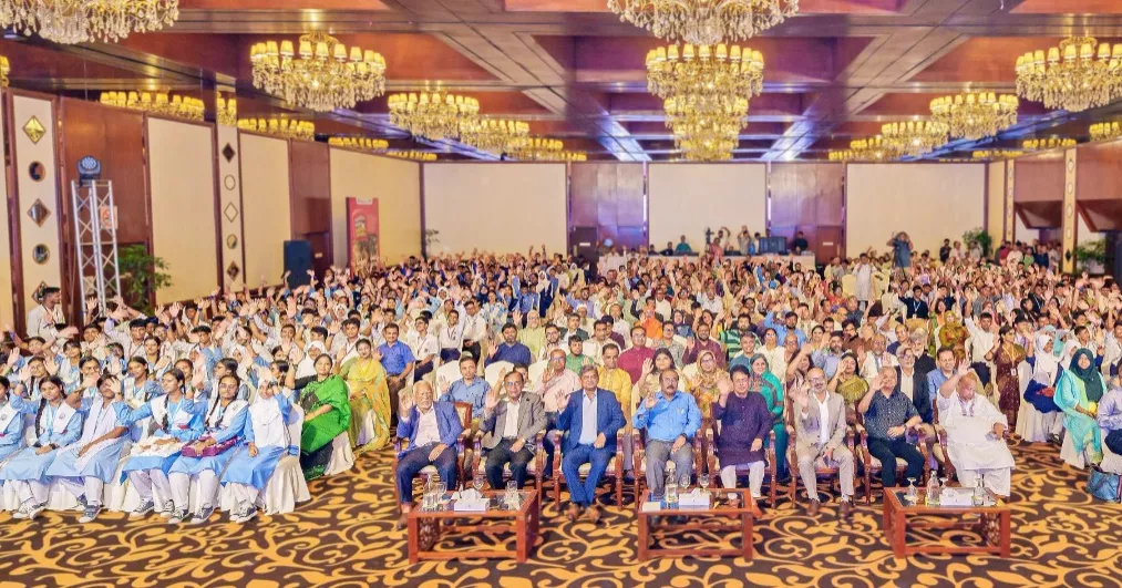 bKash and Bishwo Shahitto Kendro celebrate 12 years of joint journey in book reading programme