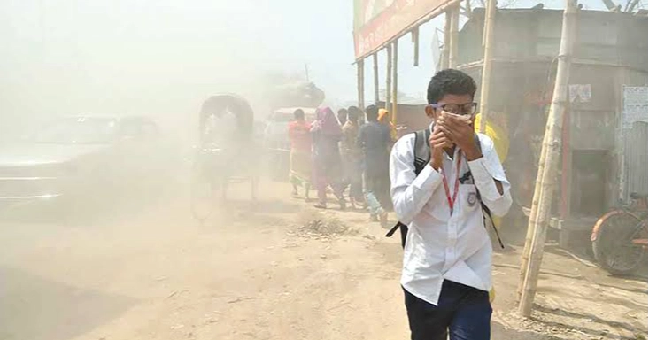 Dhaka ranks 8th globally in air pollution