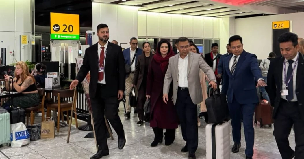 Homebound Finally: Tarique leaves London for Dhaka