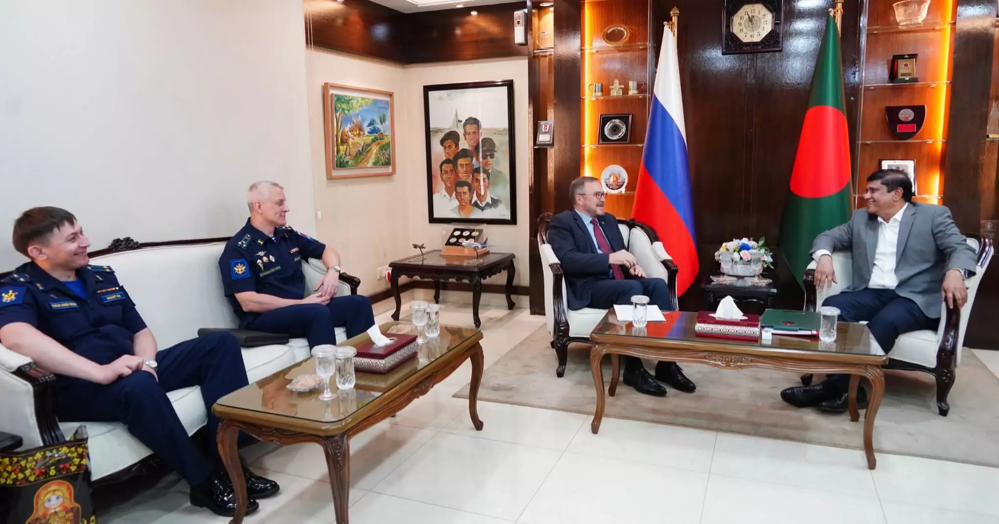 Bangladesh, Russia discuss military, technical cooperation