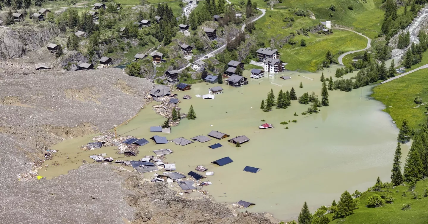 Swiss glacier collapse renews focus on risks of climate change as glaciers retreat around the world