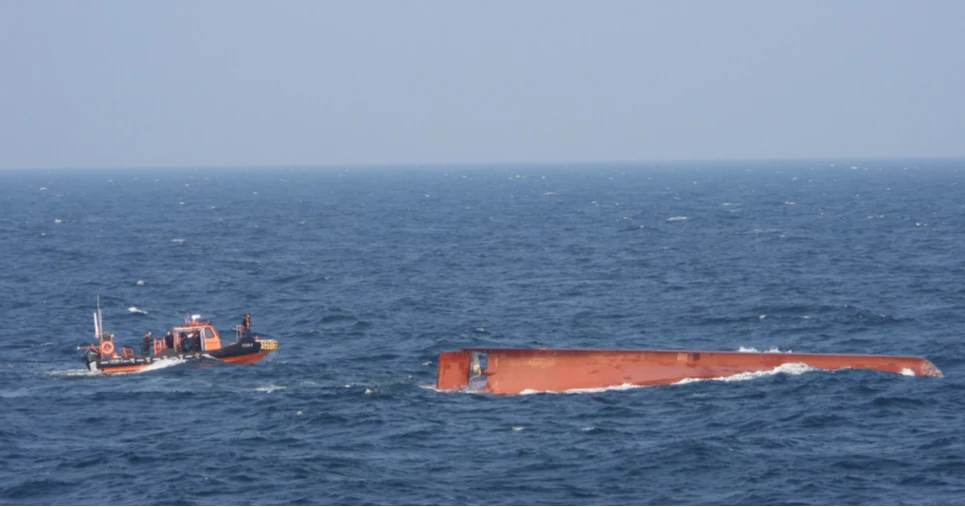 Chinese fishing boat capsizes off South Korea, nine crew missing