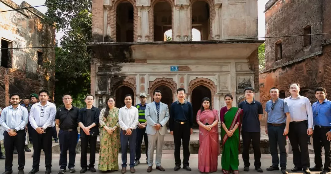 Chinese delegation visits Sonargaon's Panam City looking to enhance cultural cooperation