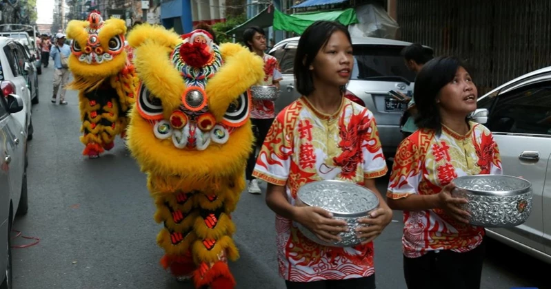 Myanmar youths raise funds with Lion Dance for earthquake victims