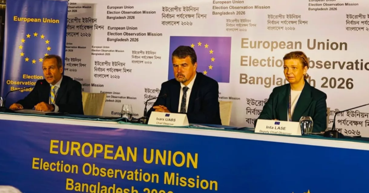 EU EOM chief stresses inclusive participation in Bangladesh polls, credible turnout