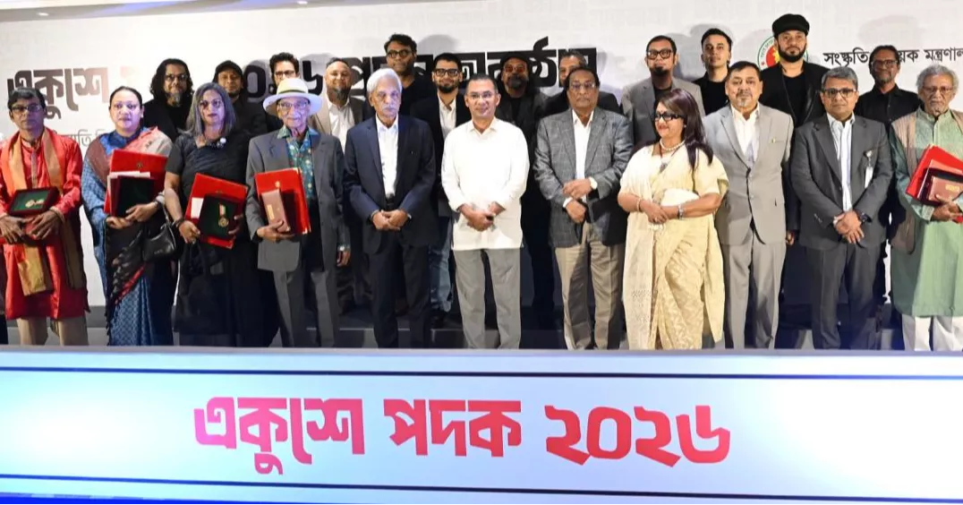 PM distributes Ekushey Padak 2026