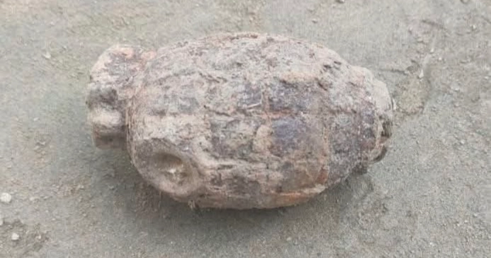 Abandoned grenade recovered in Lalmonirhat