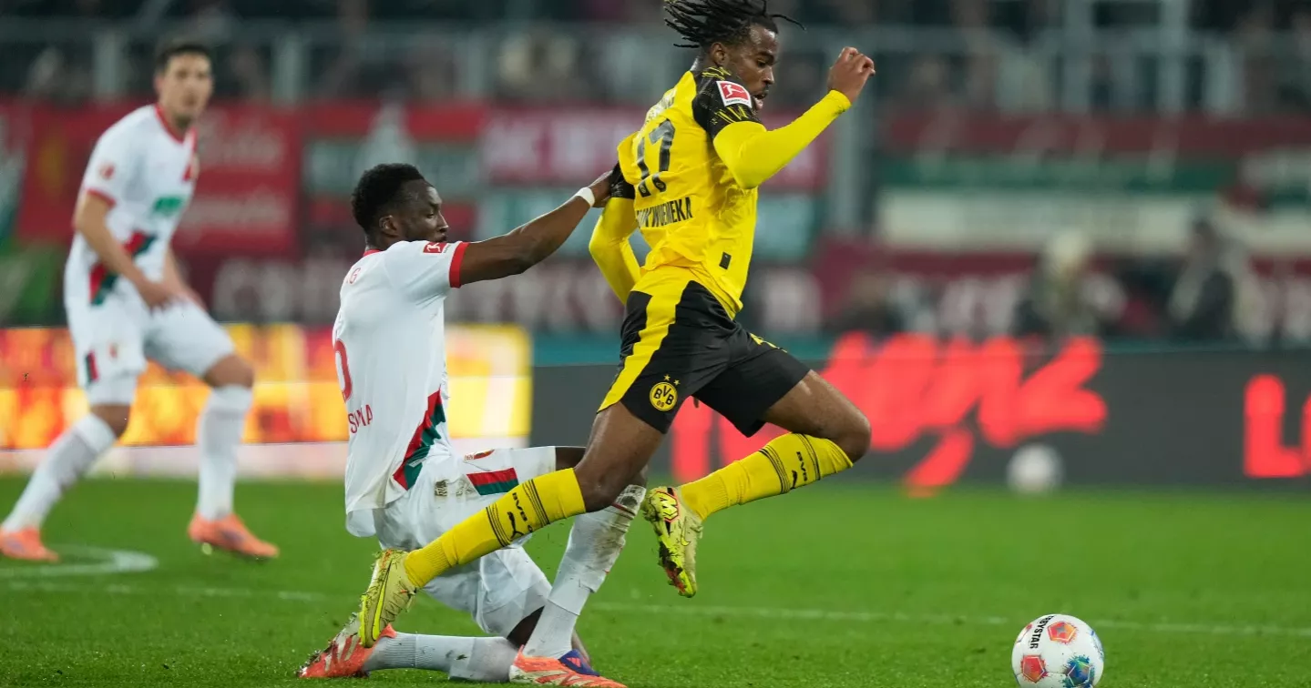 Guirassy’s strike lifts Dortmund past Augsburg into second in Bundesliga