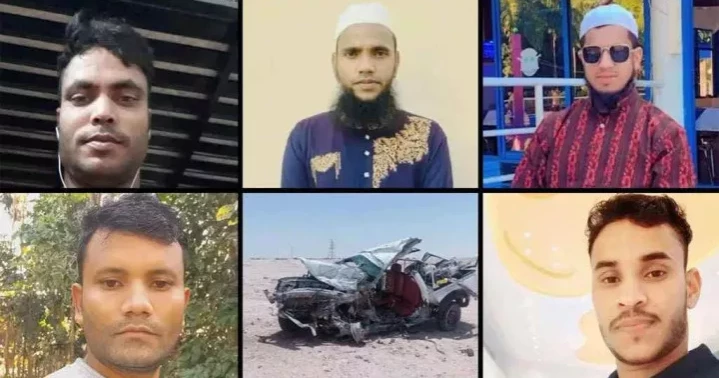 Bodies of 5 Sylhetis killed in Qatar road accident arrive home for burial