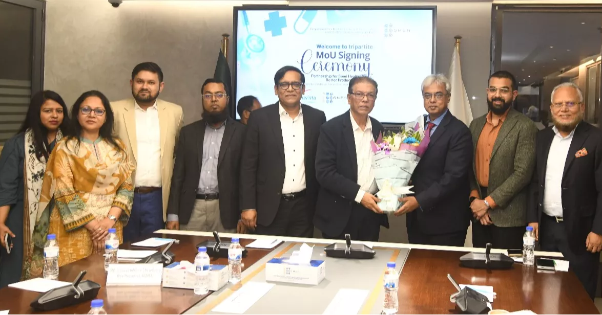 Nuvista Pharma joins hands with BGMEA-Olwel to provide digital healthcare for RMG workers
