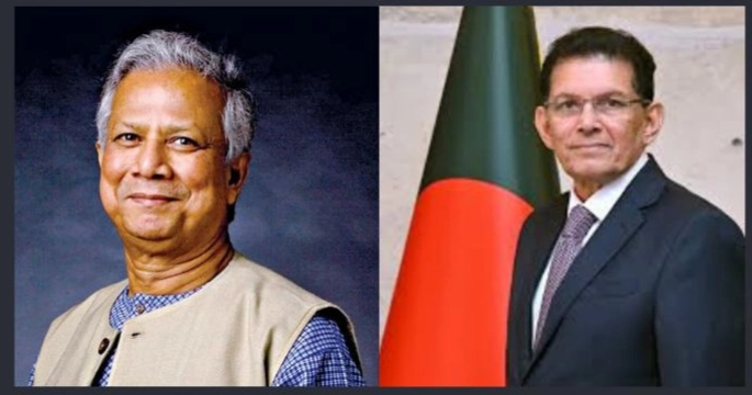 Prof Yunus congratulates Khalilur Rahman
