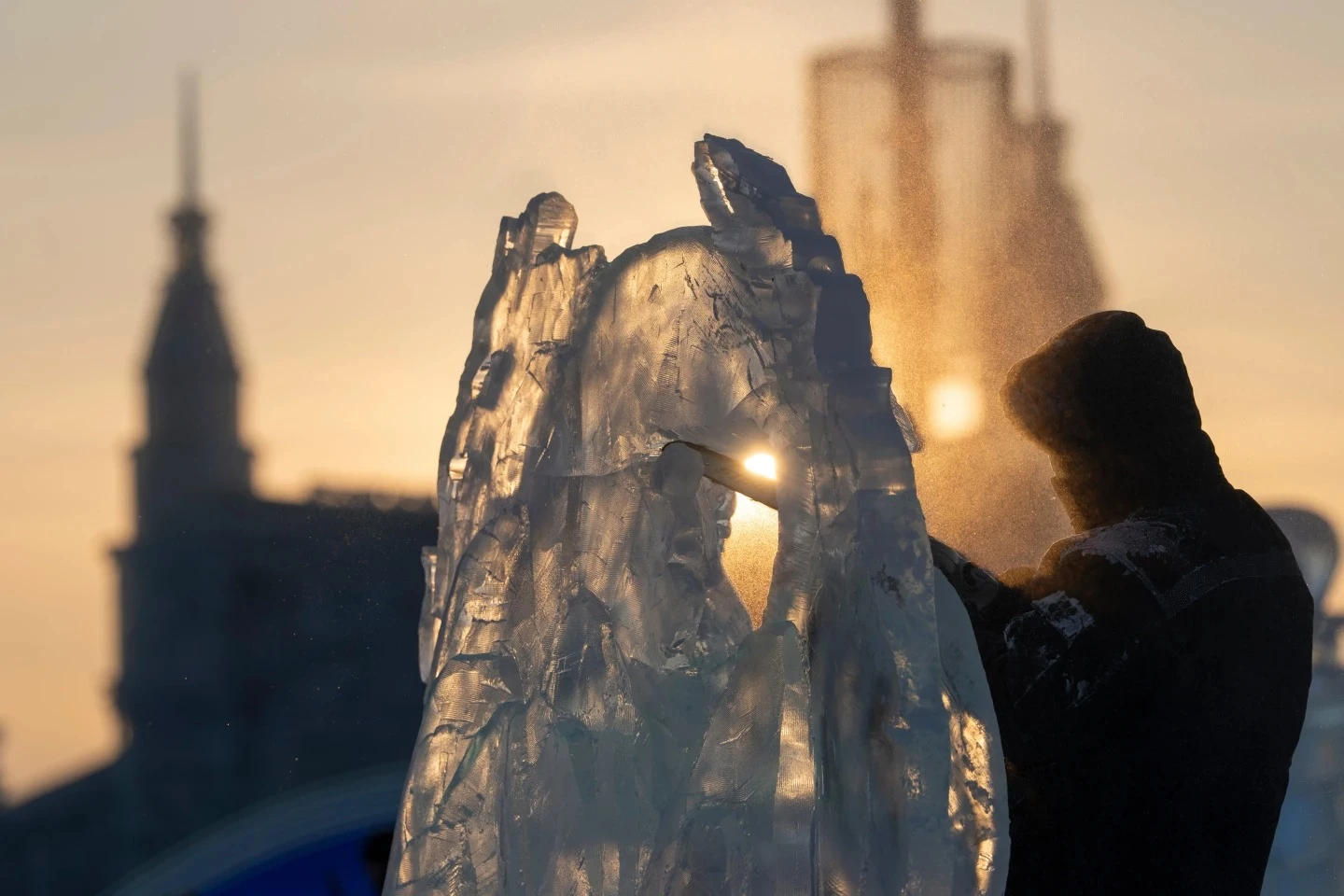 Artists sculpt magic at Northern China’s ice and snow festival