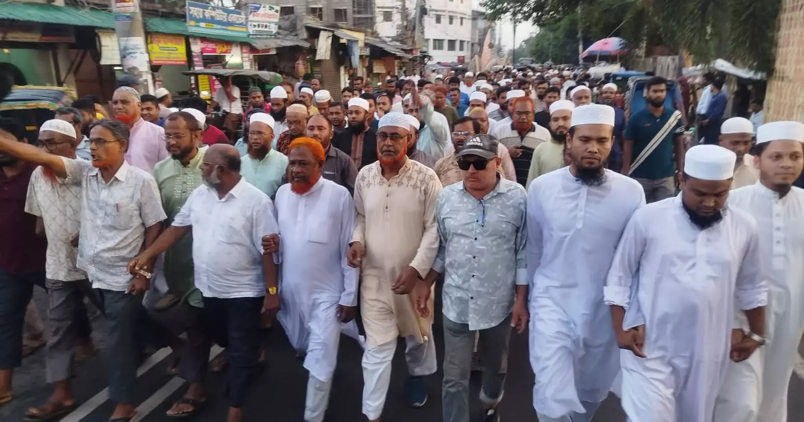 Jamaat holds protest march in Jashore over attack on MP's house