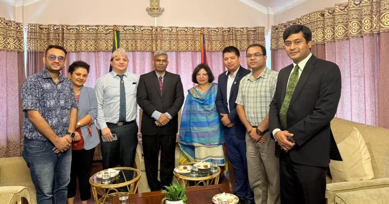 Nepalese doctors trained in Bangladesh meet envoy in Kathmandu