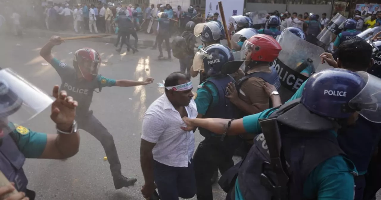 DMP defends police action to disperse teachers’ gathering at Shahbagh