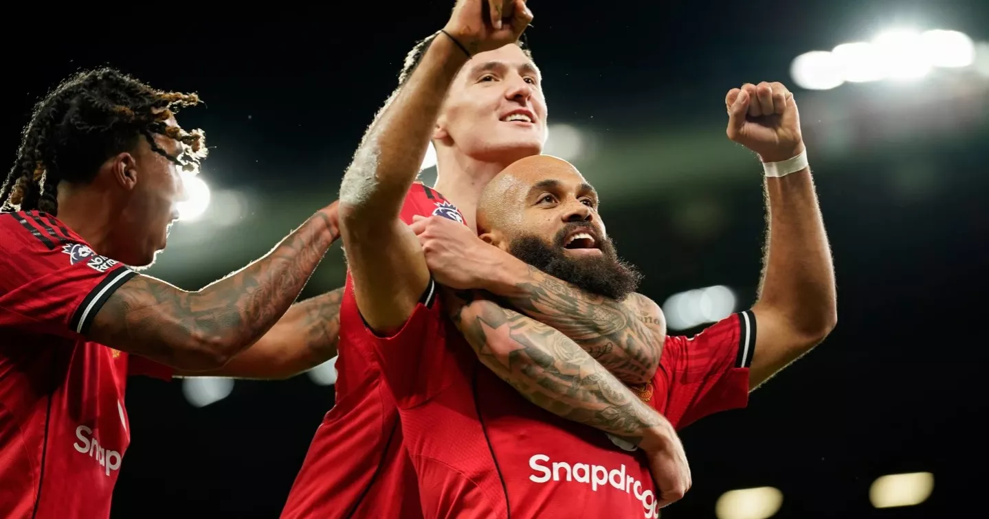 Man United maintain winning form as Mbeumo double beats Brighton