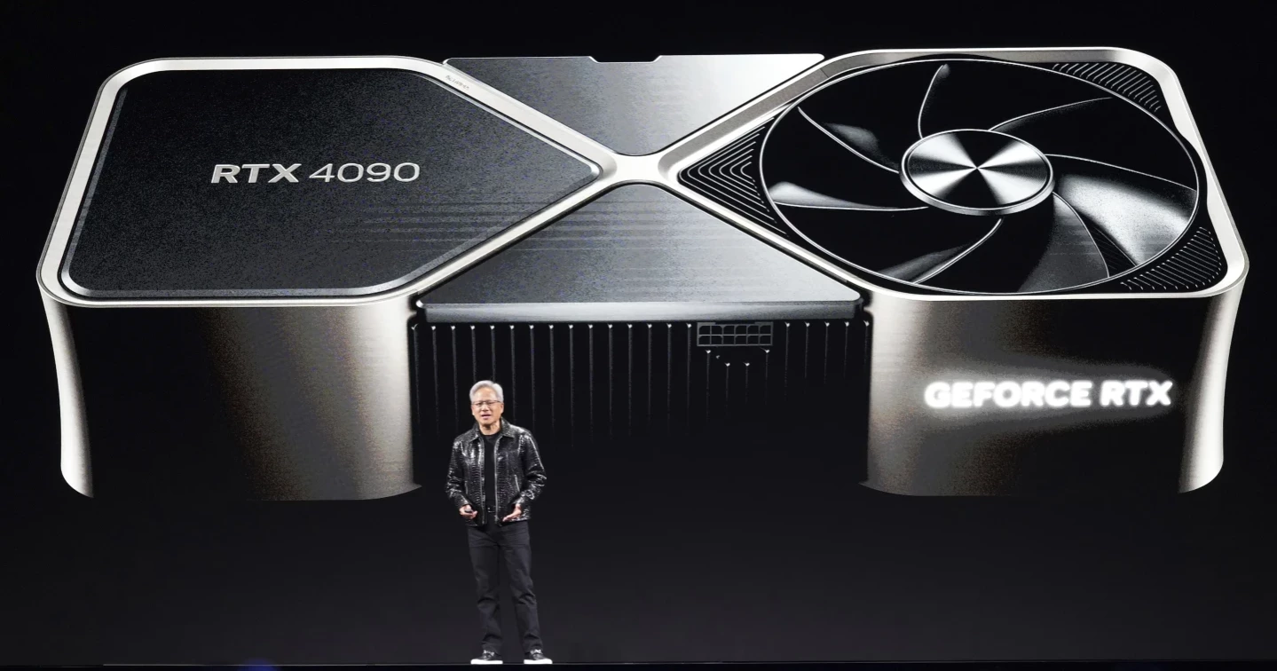 Nvidia sales surge in the fourth quarter on demand for AI chips