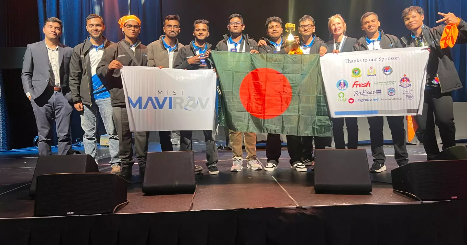 MIST wins world title in underwater robotics competition in Canada