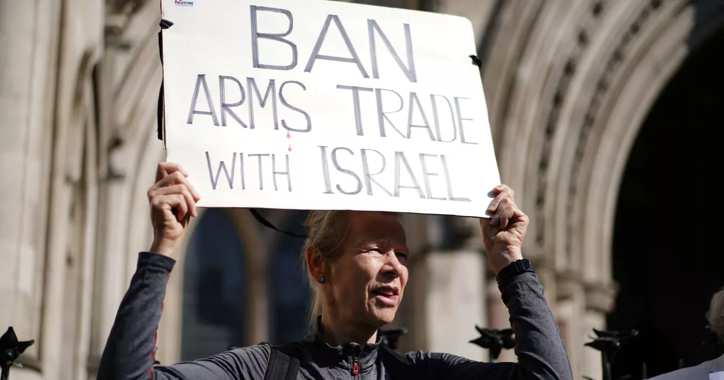 UK High Court hears legal challenge over British government's role in arming Israel