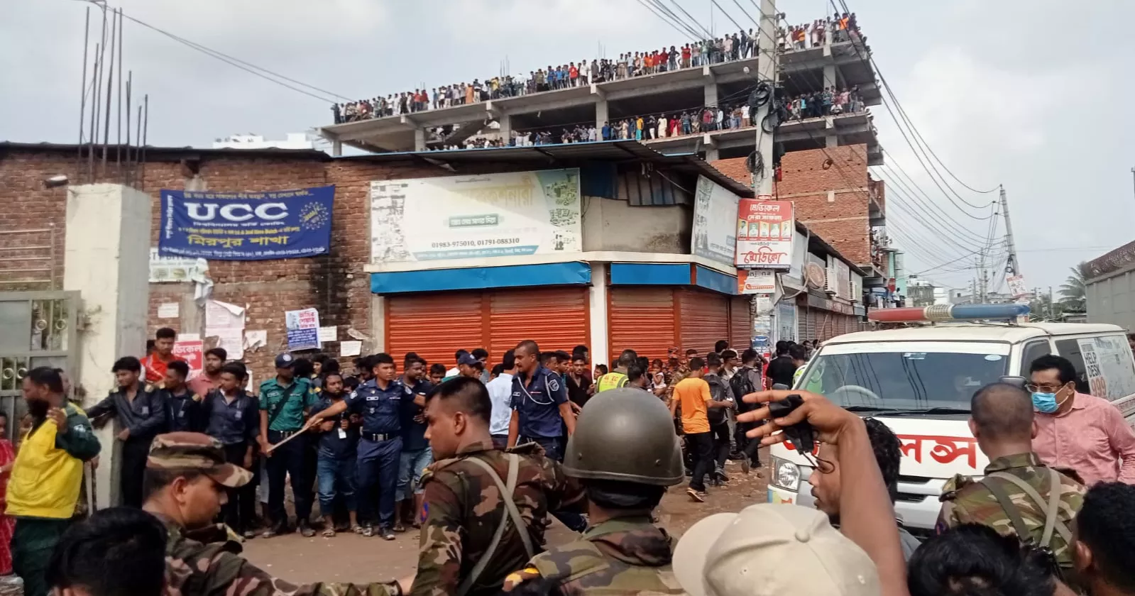 Milestone School: Parents desperately await news after aircraft crash