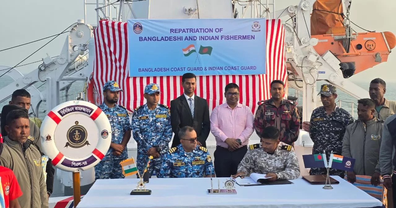 Bangladesh, India repatriate fishermen released from custody