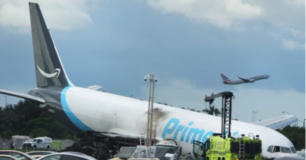 Federal investigators examine deadly Amazon cargo plane crash in Miami