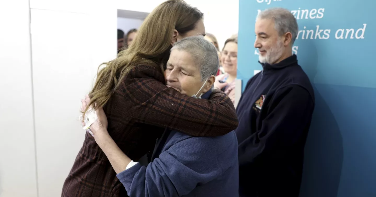 Britain's Princess of Wales says her cancer is in remission