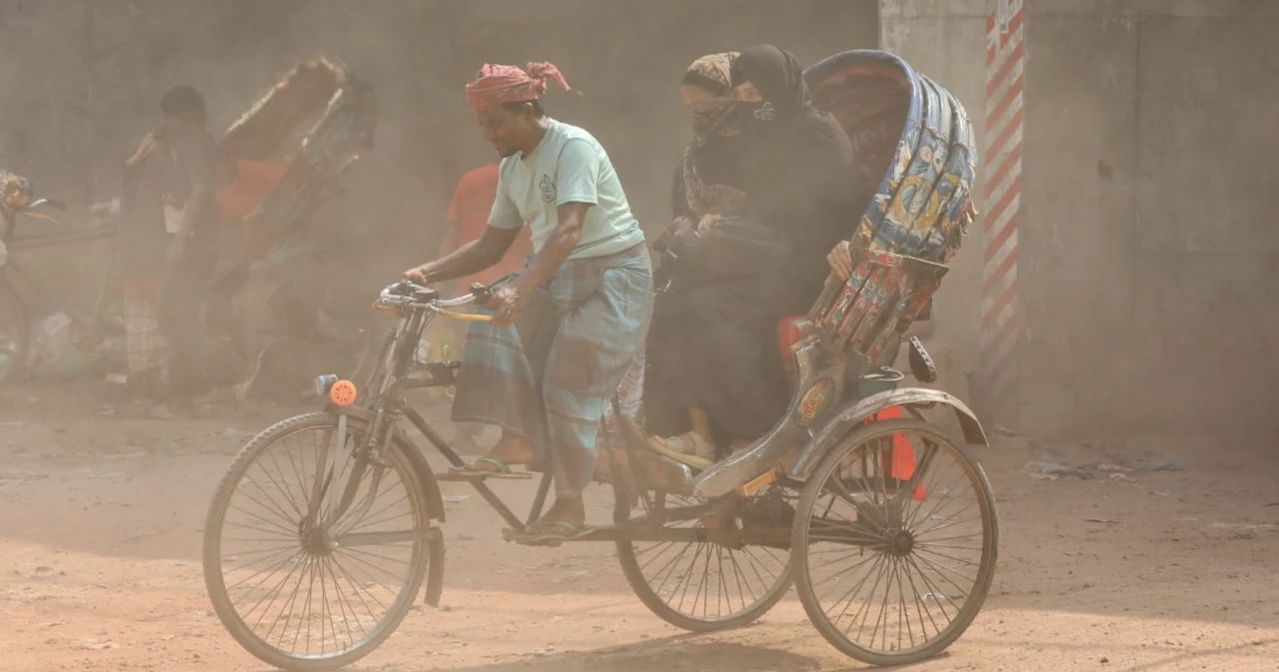 Dhaka’s air quality worst in the world this morning