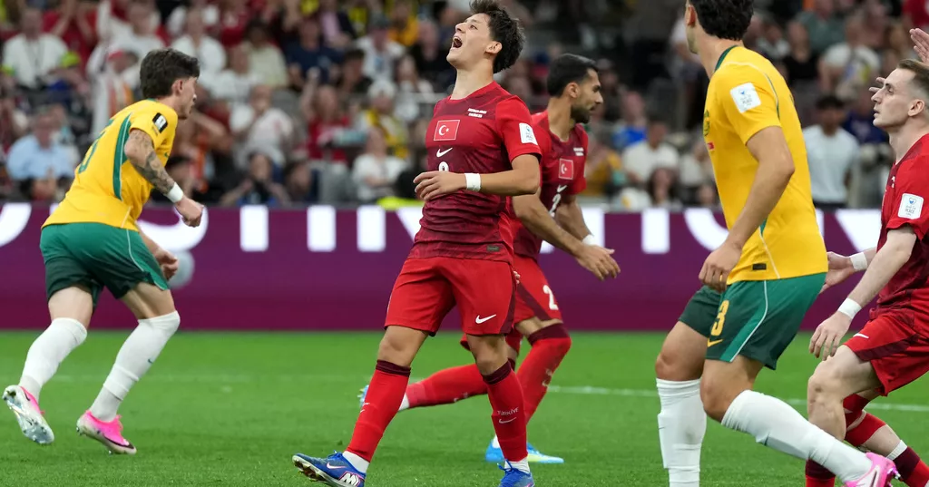 Australia spoils Turkey's World Cup return with 2-0 win