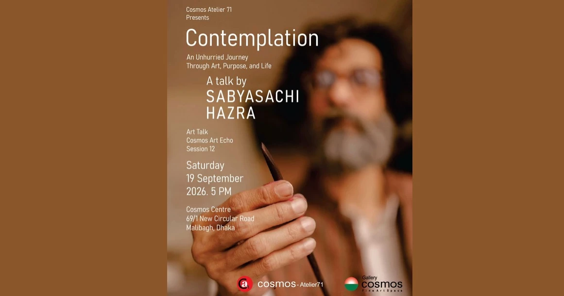 Cosmos Art Echo to feature Sabyasachi Hazra on Sept 19