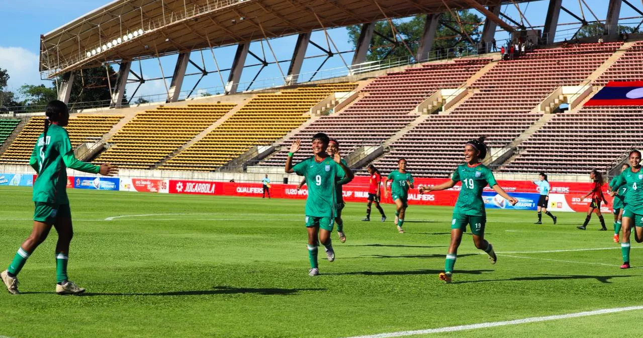 Under-20! Women's Asian Qualifiers: Trishna bags hattrick as Bangladesh beat East Timor 8-0