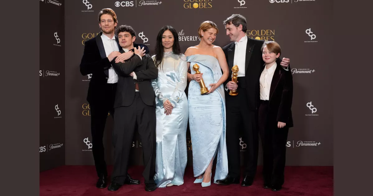 Big night for Hamnet and One Battle After Another at Golden Globes