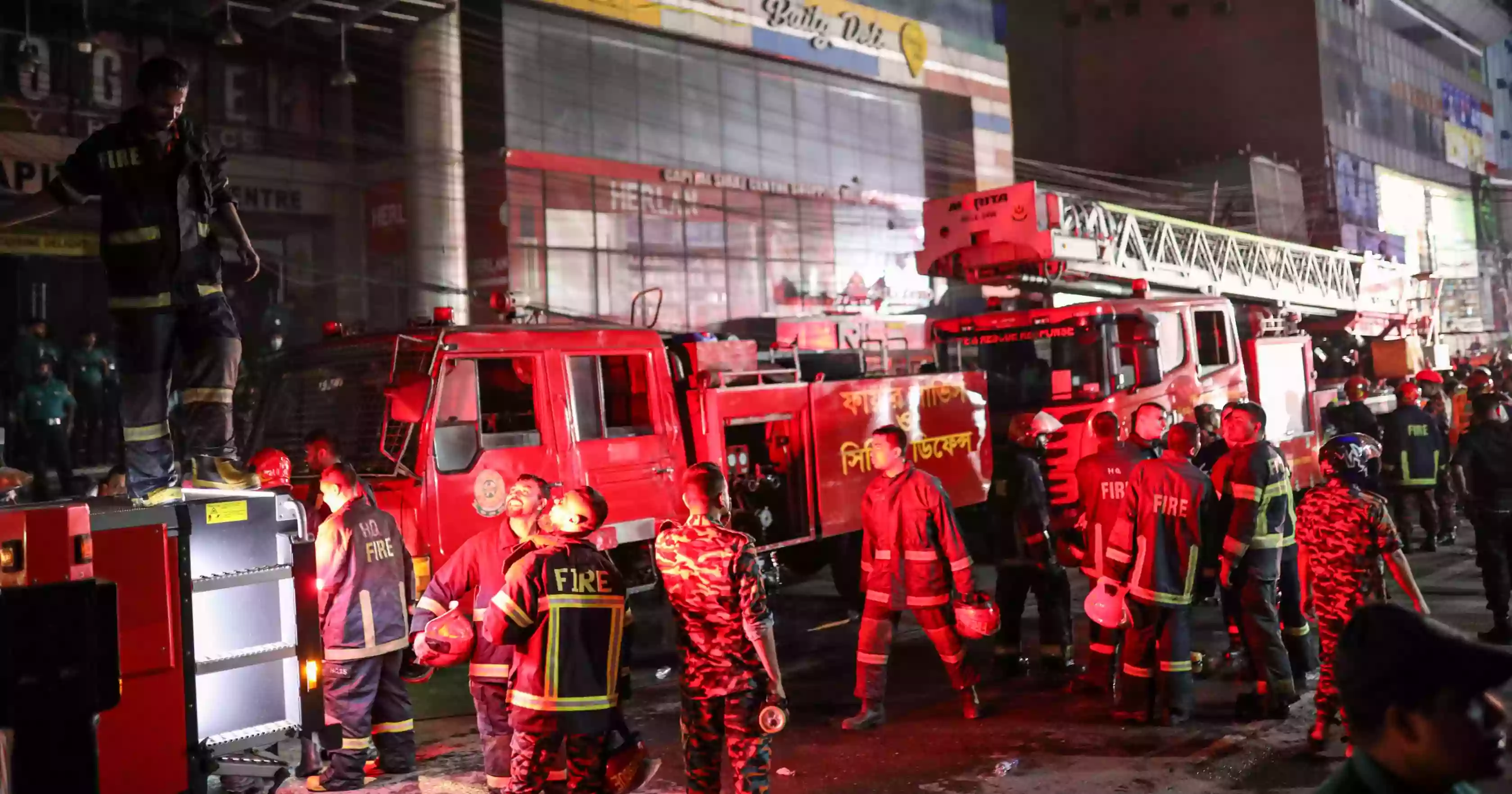 Bailey Road fire doused after a two hour-long battle