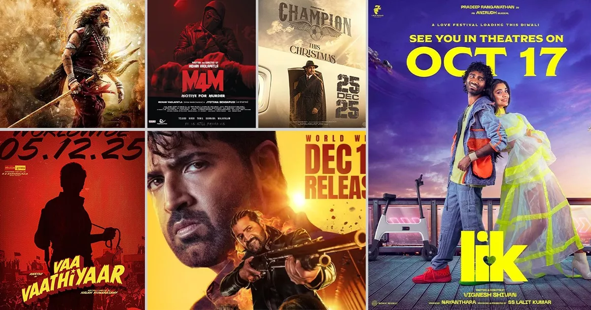 December 2025 South Indian Movie List: Top 12 Releases Creating Buzz