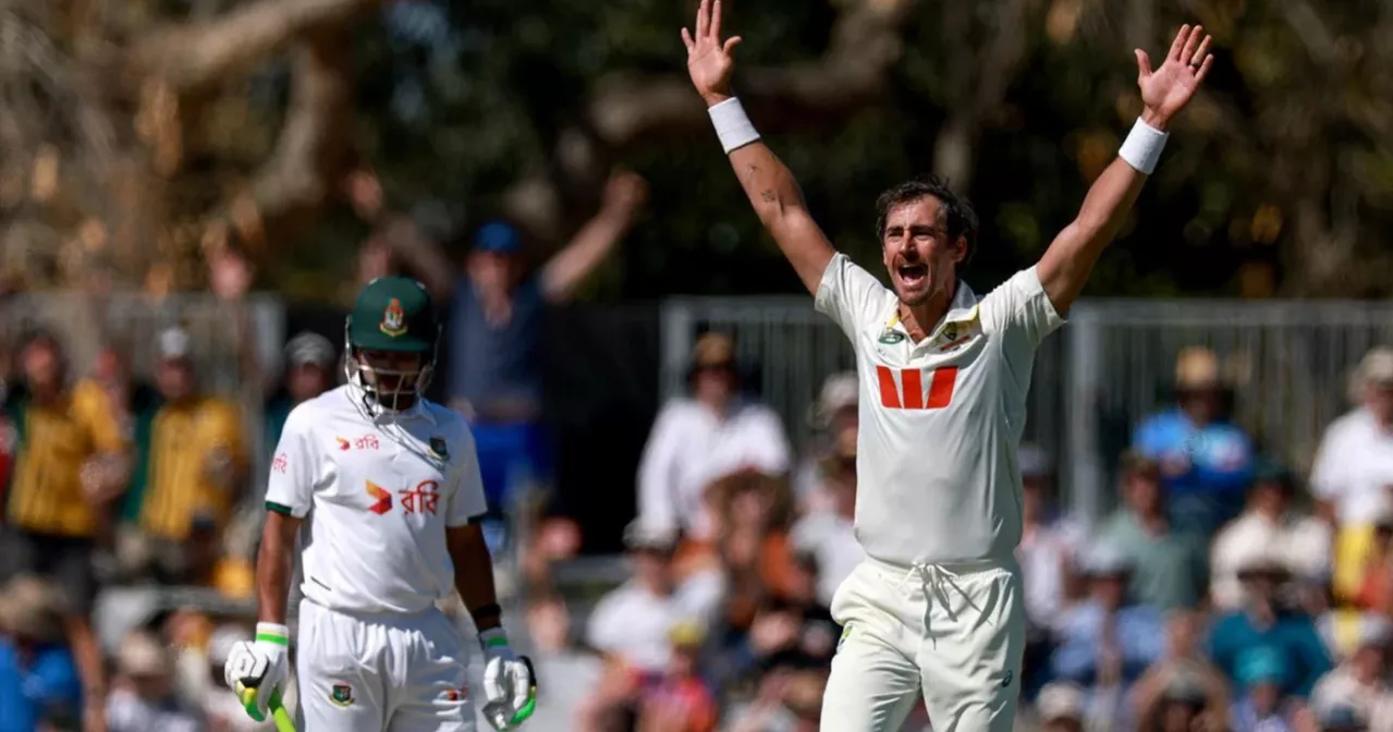 Starc takes six as Bangladesh bowled out for 64