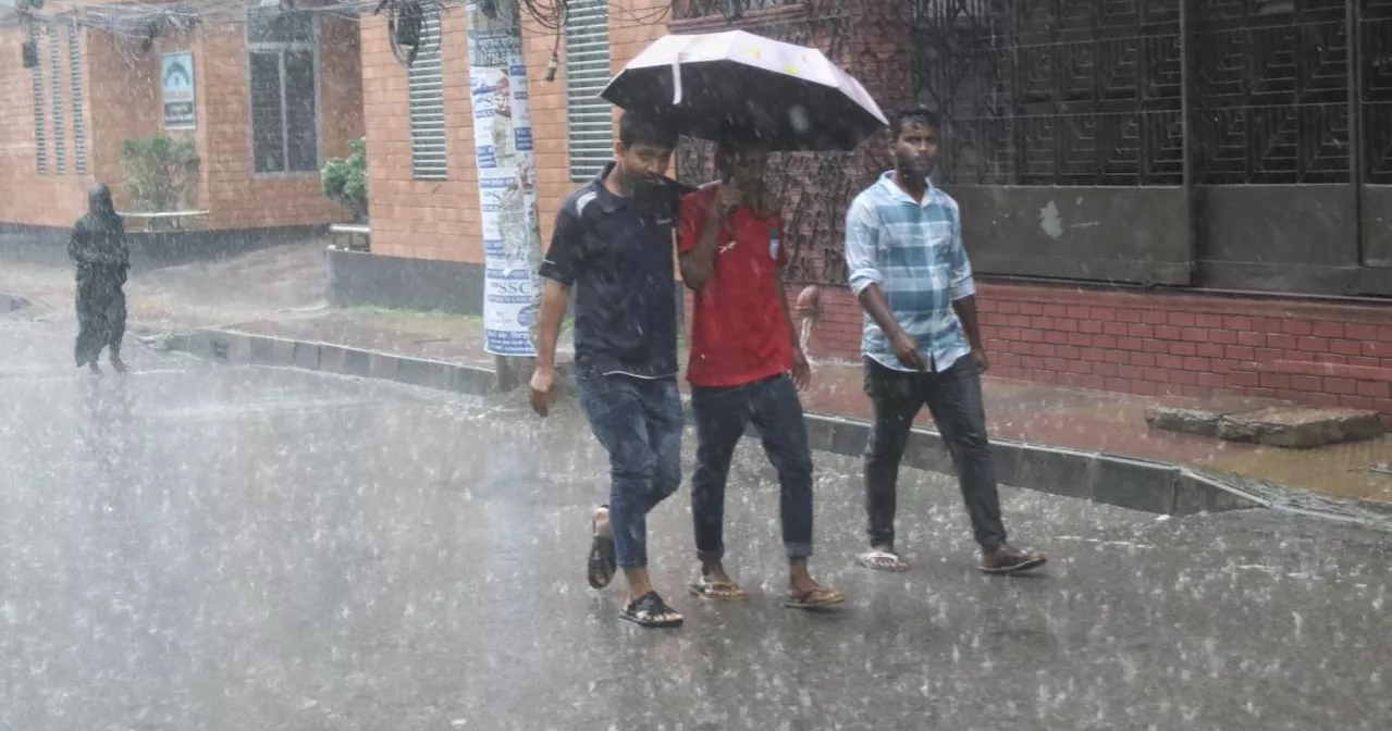 Dhaka, 3 other divisions to see heavy rainfall in 24 hours