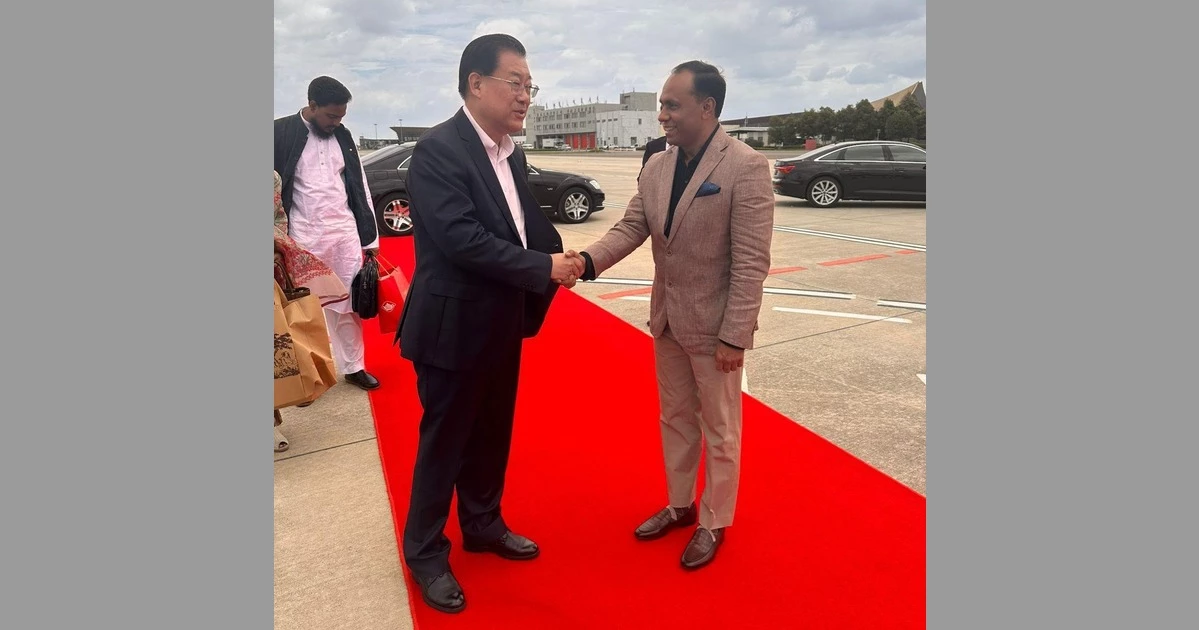 Parliamentary delegation led by Deputy Speaker returns from China