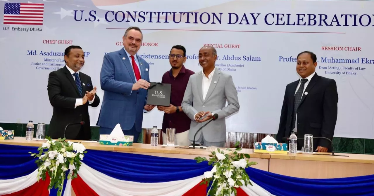 US Embassy marks 250 years of American Democracy