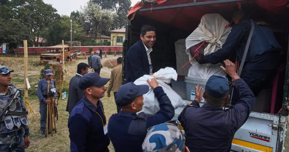 Counting of ballots underway after Nepal’s peaceful elections