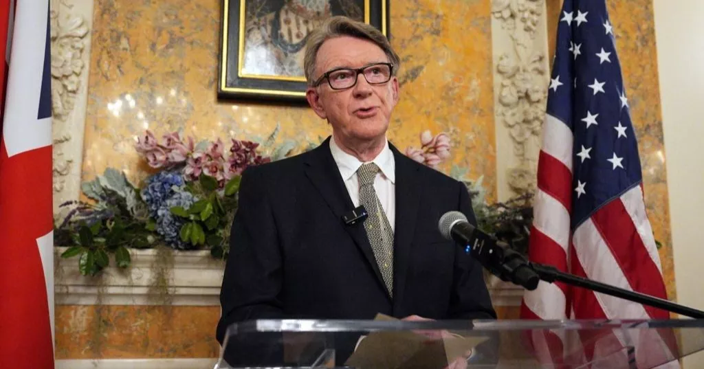 Starmer sacks UK ambassador to US over Epstein links