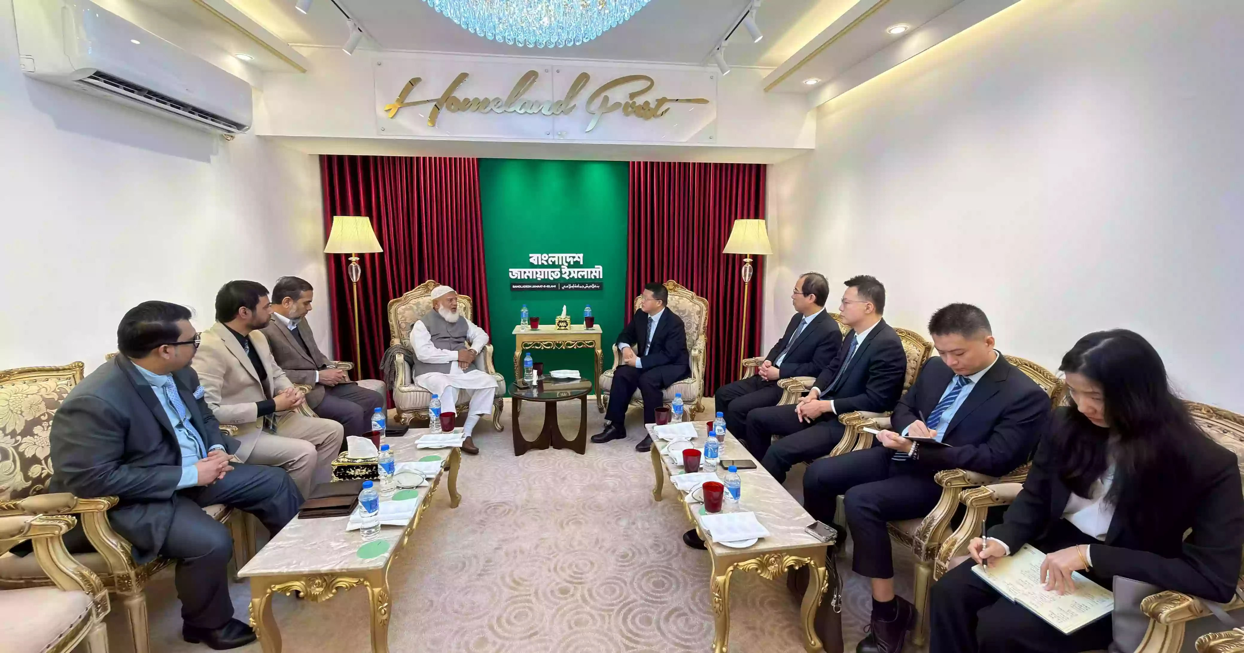 Chinese envoy meets Jamaat Ameer