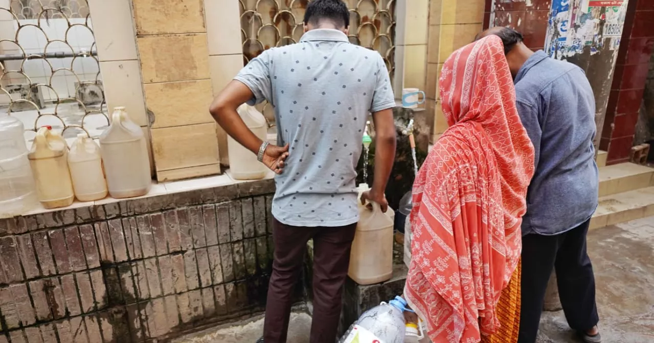 Water crisis deepens  misery  in Old Dhaka